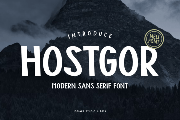 Hostgor Font - Featured Image