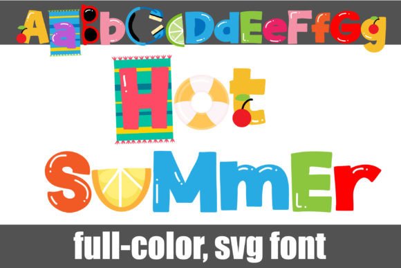 Hot Summer Font - Featured Image