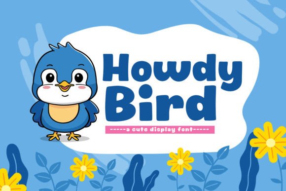 Howdy Bird Font - Featured Image