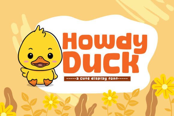 Howdy Duck Font - Featured Image