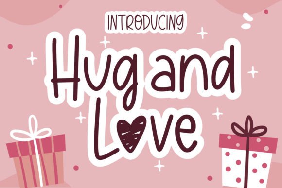Hug and Love Font - Featured Image
