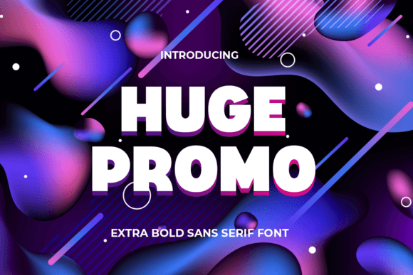 Huge Promo Font - Featured Image