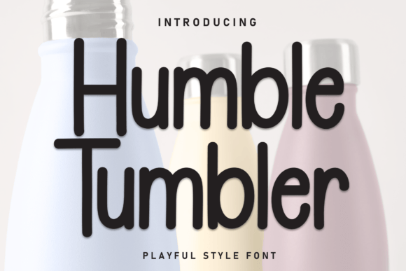 Humble Tumbler Font - Featured Image