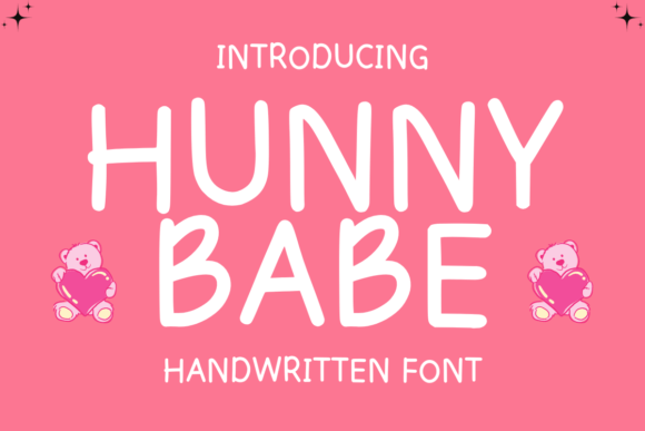 Hunny Babe Font - Featured Image