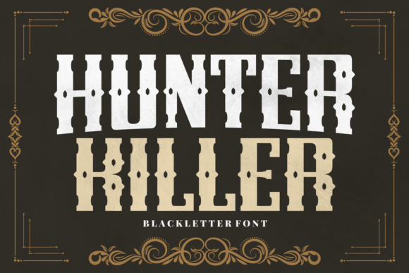 Hunter Killer Font - Featured Image