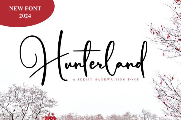Hunterland Font - Featured Image