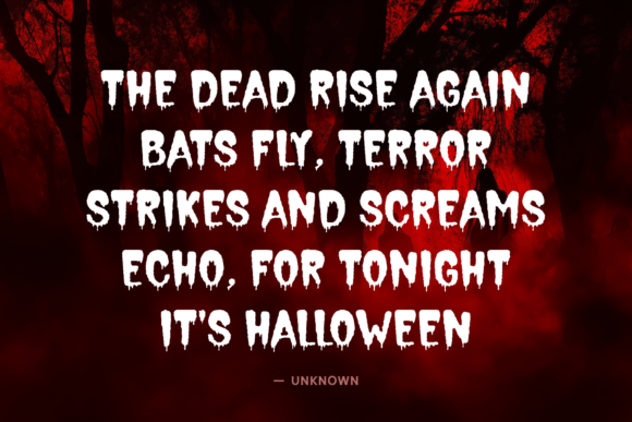 Hunting Zombies Font - Featured Image