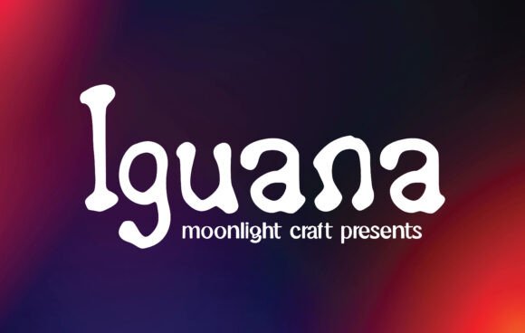 Iguana Font - Featured Image