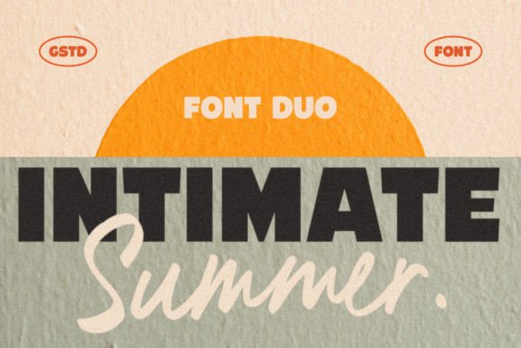 Intimate Summer Font - Featured Image