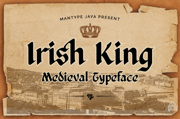 Irish King Font - Featured Image