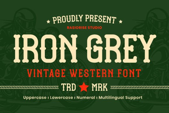 Iron Grey Font - Featured Image