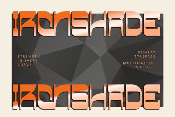 Ironshade Font - Featured Image