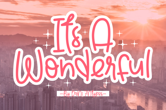 Its a Wonderful Font - Featured Image