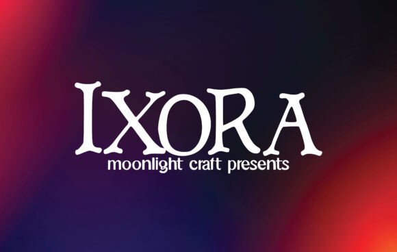 Ixora Font - Featured Image