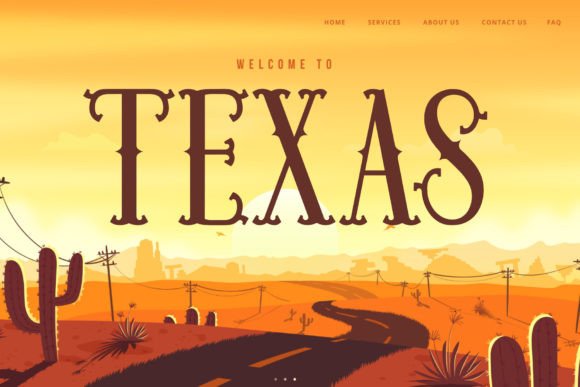 Jackly Western Font - Featured Image