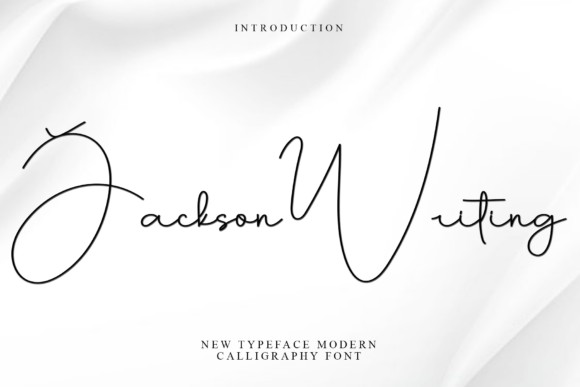 Jackson Writing Font - Featured Image