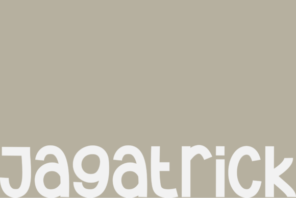 Jagatrick Font - Featured Image