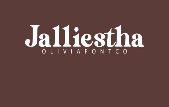 Jalliestha Font - Featured Image