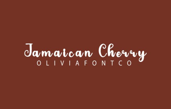 Jamaican Cherry Font - Featured Image