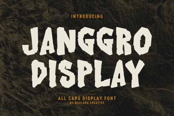 Janggro Font - Featured Image