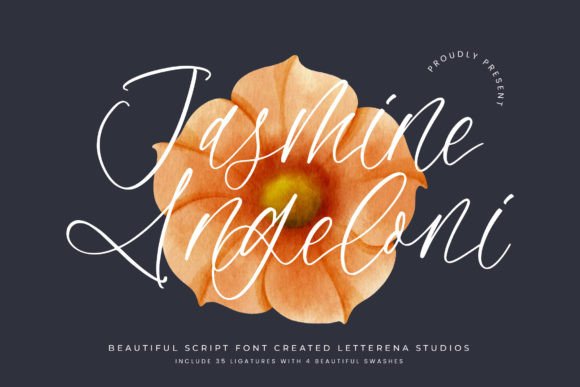 Jasmine Angeloni Font - Featured Image