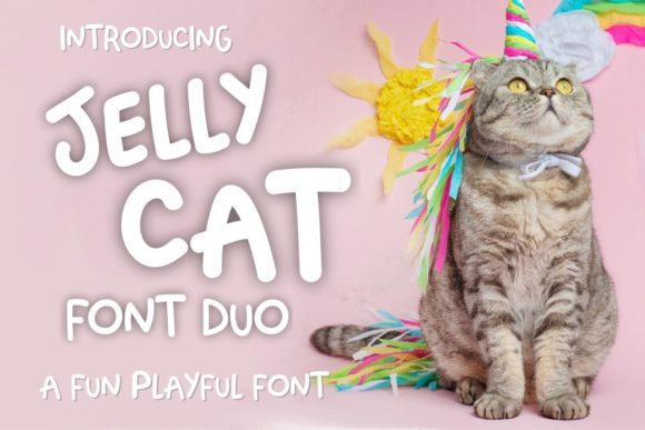 Jelly Cat Font - Featured Image