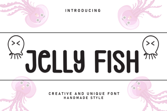 Jelly Fish Font - Featured Image