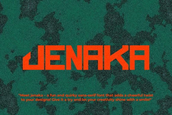 Jenaka Font - Featured Image