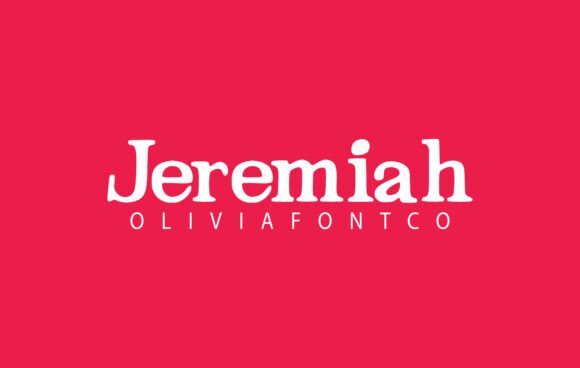 Jeremiah Font - Featured Image