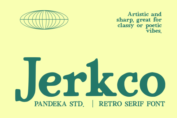 Jerkco Font - Featured Image