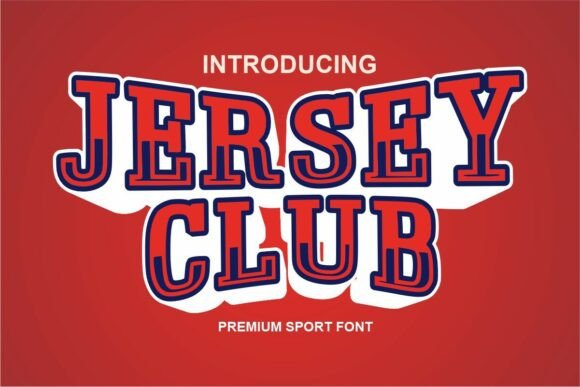 Jersey Club Font - Featured Image