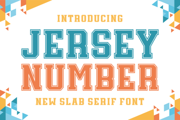 Jersey Number Font - Featured Image