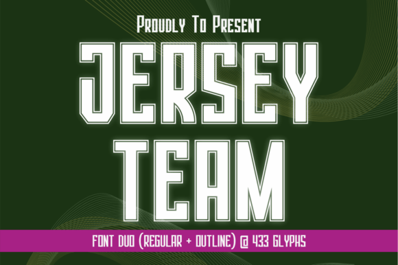 Jersey Team Font - Featured Image