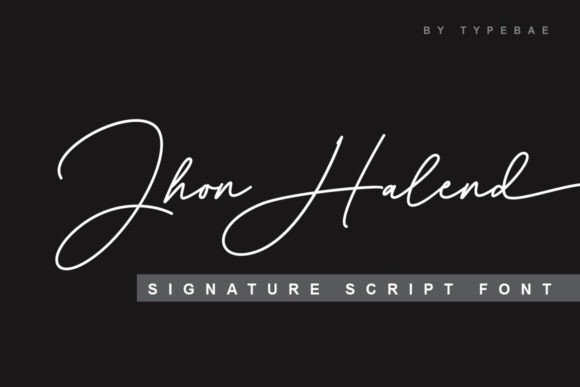 Jhon Halend Font - Featured Image