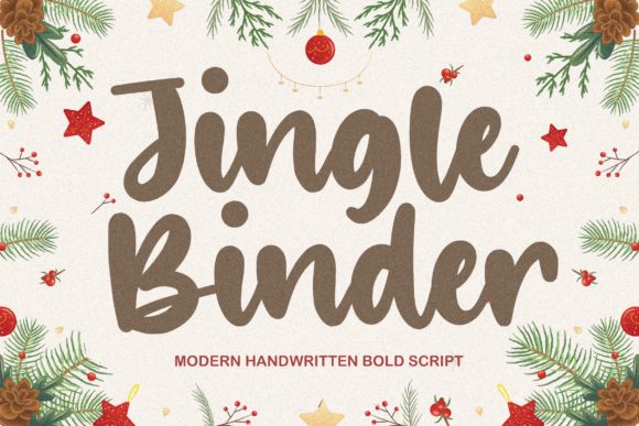 Jingle Binder Font - Featured Image