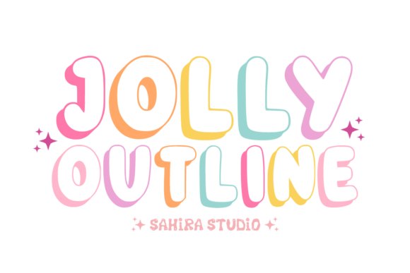 Jolly Outline Font - Featured Image