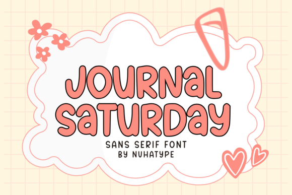 Journal Saturday Font - Featured Image