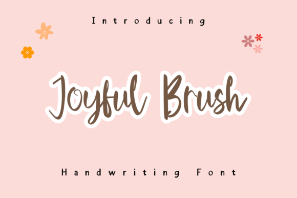 Joyful Brush Font - Featured Image