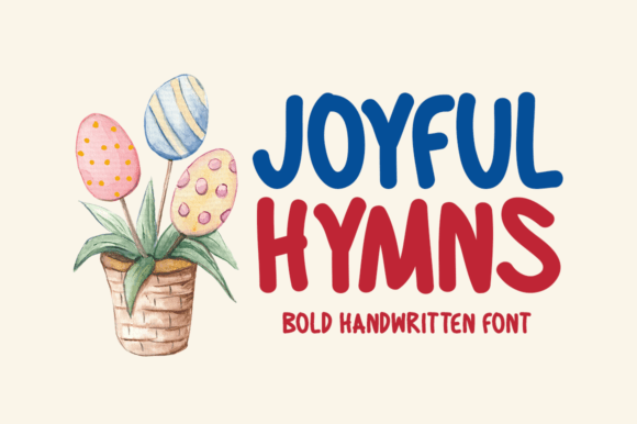 Joyful Hymns Font - Featured Image