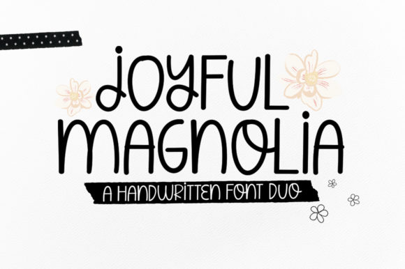 Joyful Magnolia Duo Font - Featured Image