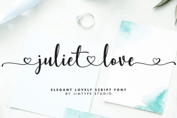 Juliet Love Font - Featured Image