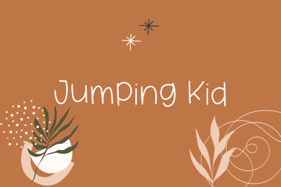 Jumping Kid Font - Featured Image