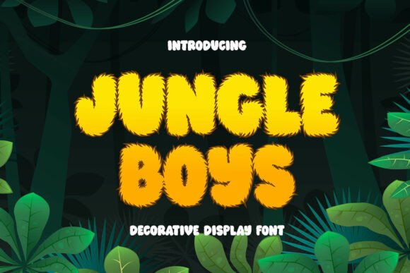 Jungle Boys Font - Featured Image