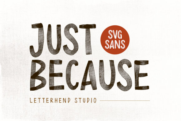 Just Because Font - Featured Image