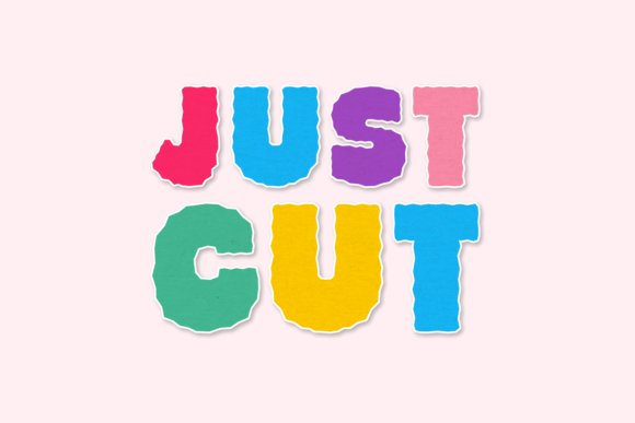 Just Cut Font - Featured Image