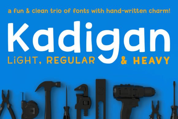Kadigan Font - Featured Image
