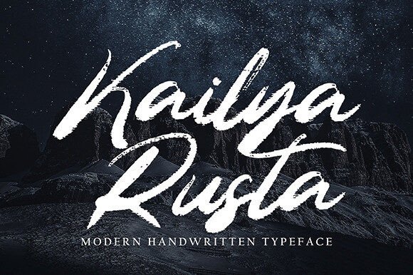 Kailya Rusta Font - Featured Image