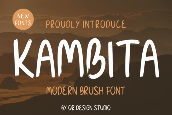 Kambita Font - Featured Image
