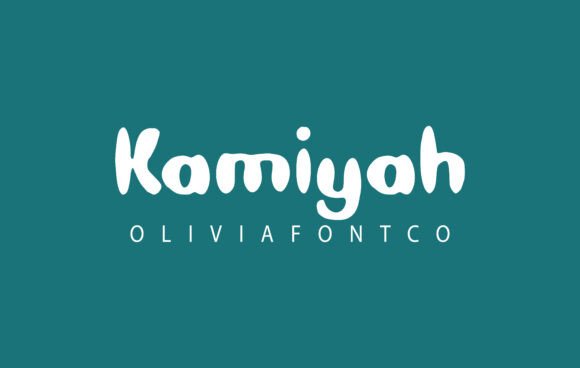 Kamiyah Font - Featured Image