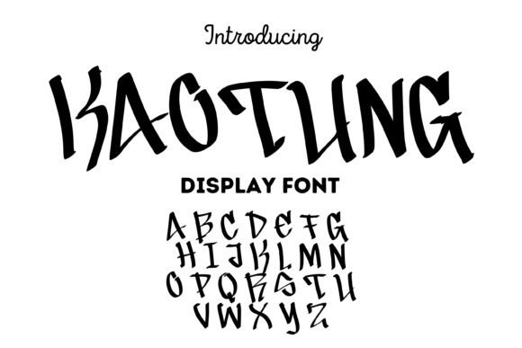 Kaotung Font - Featured Image